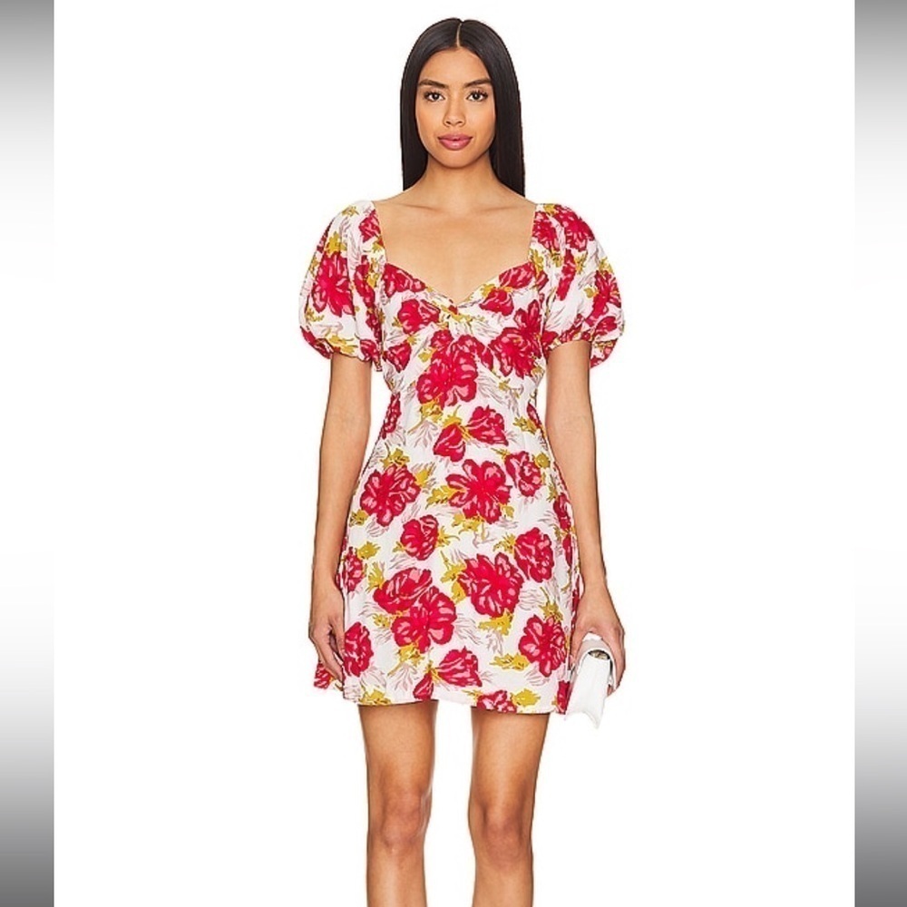 Faithful The Brand Elissa Isadora Floral Mini Dress